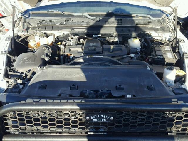 3C6UR5HLXEG245983 - 2014 RAM 2500 ST WHITE photo 7