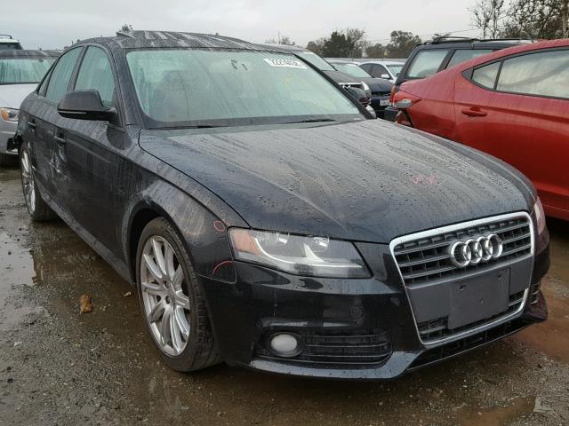 WAULF78K19N039171 - 2009 AUDI A4 2.0T QU BLACK photo 1