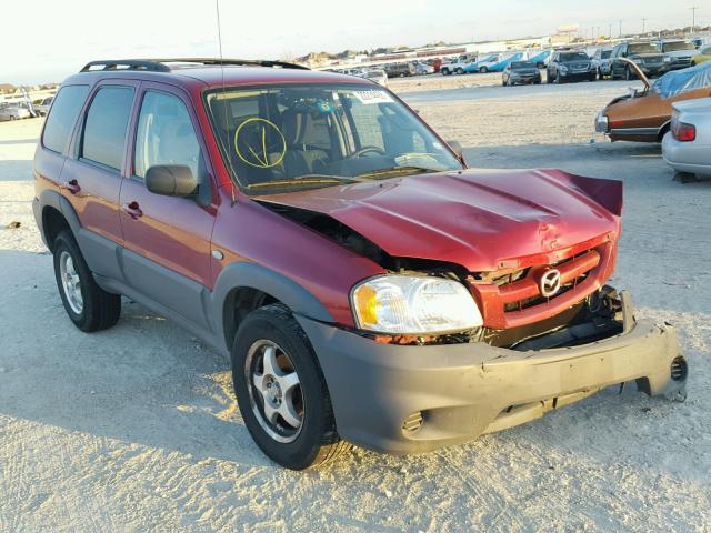 4F2YZ02Z36KM07358 - 2006 MAZDA TRIBUTE I RED photo 1