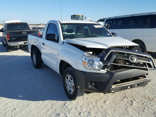 5TFNX4CN5DX023254 - 2013 TOYOTA TACOMA WHITE photo 1