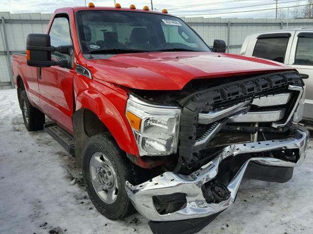 1FTBF2B6XCEA01930 - 2012 FORD F250 SUPER RED photo 1