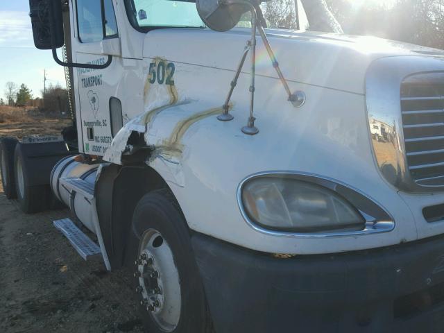 1FUJA6CK37LY51020 - 2007 FREIGHTLINER CONVENTION WHITE photo 9