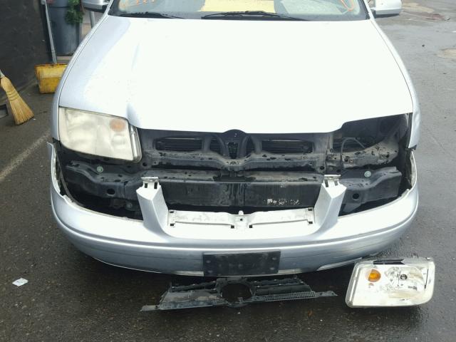 3VWSK69M23M093310 - 2003 VOLKSWAGEN JETTA GLS SILVER photo 9