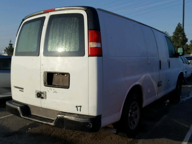 1GCSGAFX6D1160348 - 2013 CHEVROLET EXPRESS G1 WHITE photo 4