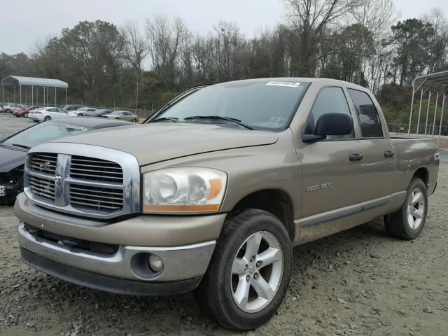 1D7HA18N16J135180 - 2006 DODGE RAM 1500 S GOLD photo 2