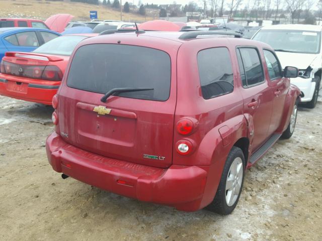 3GNBABFW3BS610197 - 2011 CHEVROLET HHR LT BURGUNDY photo 4