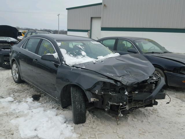 1G1ZH57B49F257430 - 2009 CHEVROLET MALIBU 1LT BLACK photo 1