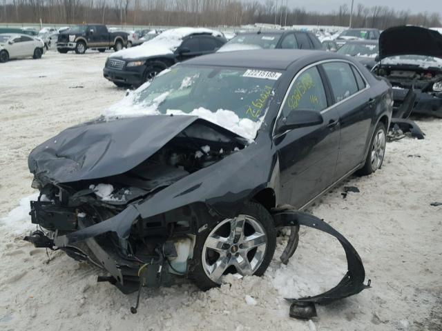 1G1ZH57B49F257430 - 2009 CHEVROLET MALIBU 1LT 黑色 照片 2