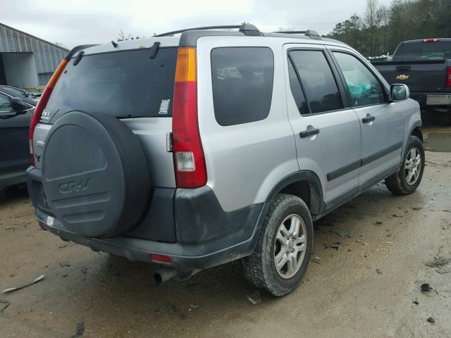 JHLRD78812C011852 - 2002 HONDA CR-V EX SILVER photo 4