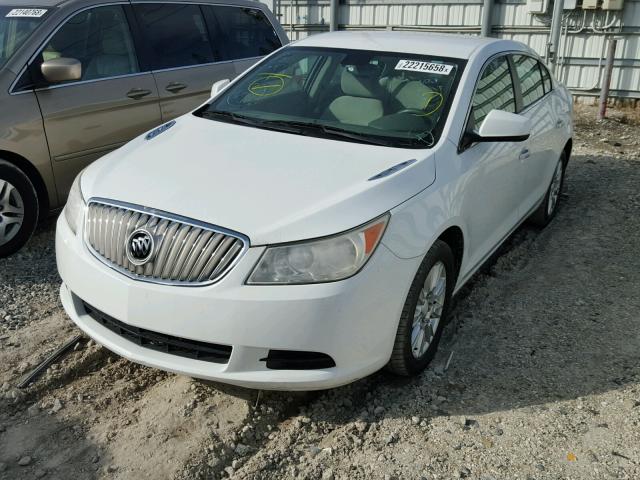 1G4GA5EC9BF236928 - 2011 BUICK LACROSSE C WHITE photo 2