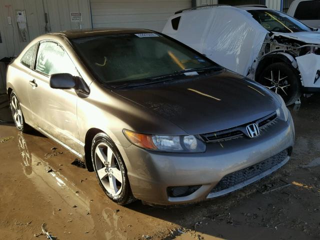 2HGFG12856H504998 - 2006 HONDA CIVIC EX ნაცრისფერი ფოტო 1
