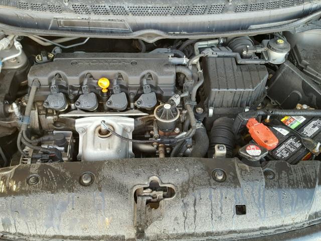 2HGFG12856H504998 - 2006 HONDA CIVIC EX GRAY photo 7