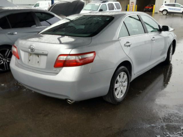 4T1BK46K97U022550 - 2007 TOYOTA CAMRY NEW SILVER photo 4