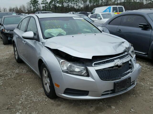 1G1PF5S96B7300568 - 2011 CHEVROLET CRUZE LT SILVER photo 1