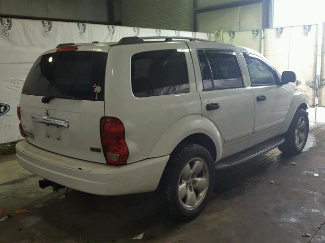 1D4HD58266F107900 - 2006 DODGE DURANGO LI WHITE photo 4