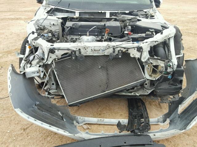 1HGCR2F30EA078507 - 2014 HONDA ACCORD LX WHITE photo 9