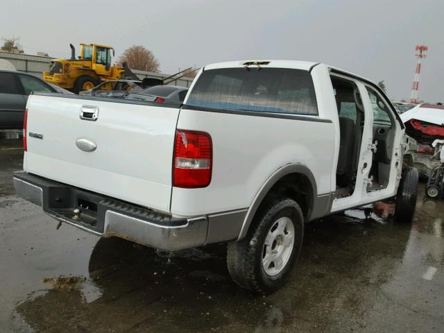 1FTRW12W47KC94921 - 2007 FORD F150 SUPER WHITE photo 4