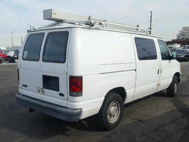 1FTRE14W84HB51365 - 2004 FORD ECONOLINE WHITE photo 4