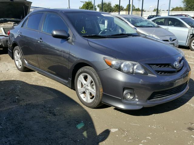 2T1BU4EE8BC724343 - 2011 TOYOTA COROLLA BA CHARCOAL photo 1