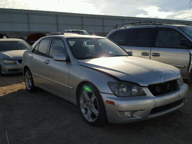 JTHBD192830069934 - 2003 LEXUS IS 300 SILVER photo 1