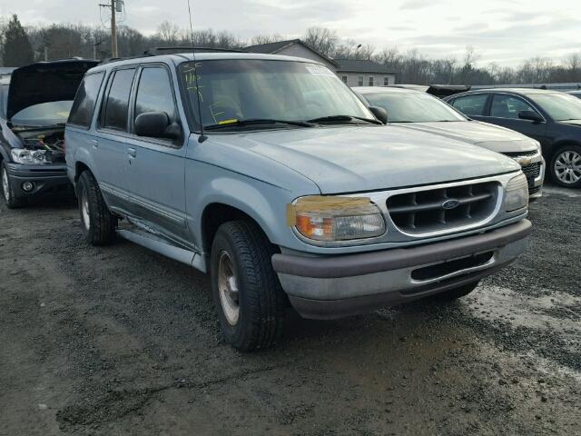 1FMDU34X4TZB28638 - 1996 FORD EXPLORER BLUE photo 1