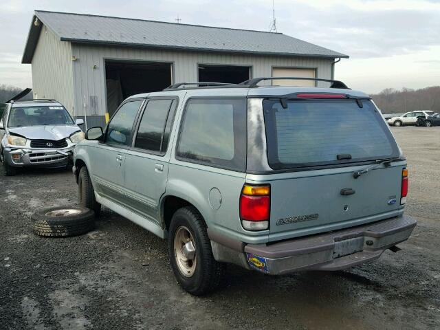 1FMDU34X4TZB28638 - 1996 FORD EXPLORER BLUE photo 3