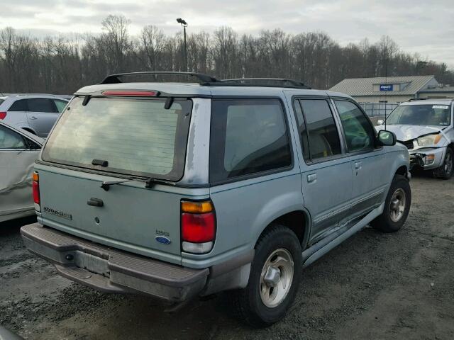 1FMDU34X4TZB28638 - 1996 FORD EXPLORER BLUE photo 4