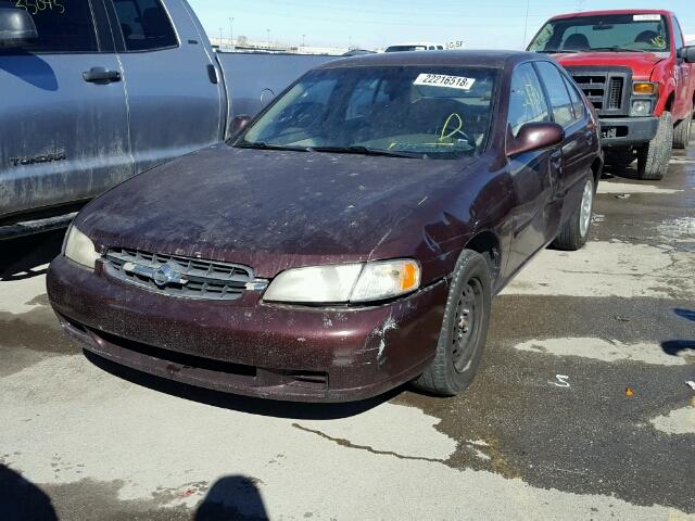 1N4DL01D2XC126370 - 1999 NISSAN ALTIMA XE BURGUNDY photo 2