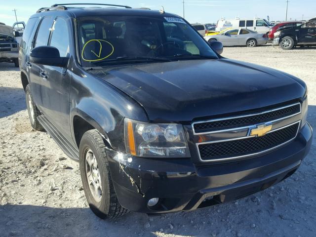 1GNFC13047R271420 - 2007 CHEVROLET TAHOE C150 BLACK photo 1