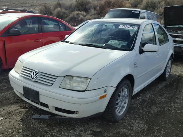 3VWPD69M11M150481 - 2001 VOLKSWAGEN JETTA WOLF WHITE photo 2