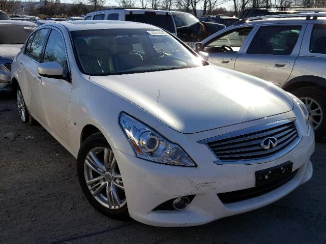 JN1CV6AR8FM523267 - 2015 INFINITI Q40 WHITE photo 1