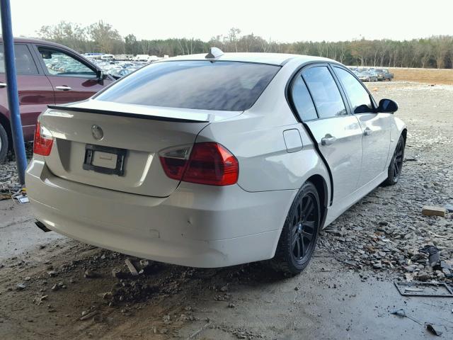 WBAVB13526KX62978 - 2006 BMW 325 I WHITE photo 4