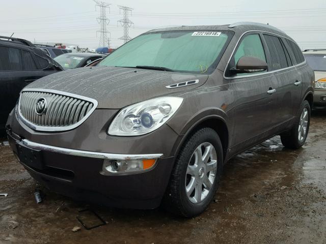 5GAEV23758J271493 - 2008 BUICK ENCLAVE CX BROWN photo 2