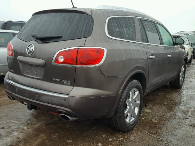 5GAEV23758J271493 - 2008 BUICK ENCLAVE CX BROWN photo 4