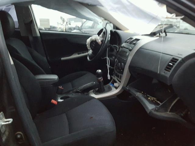 1NXBE40E19Z085090 - 2009 TOYOTA COROLLA XR 灰色 照片 5