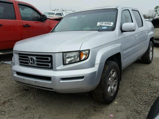 2HJYK16518H502153 - 2008 HONDA RIDGELINE GRAY photo 2