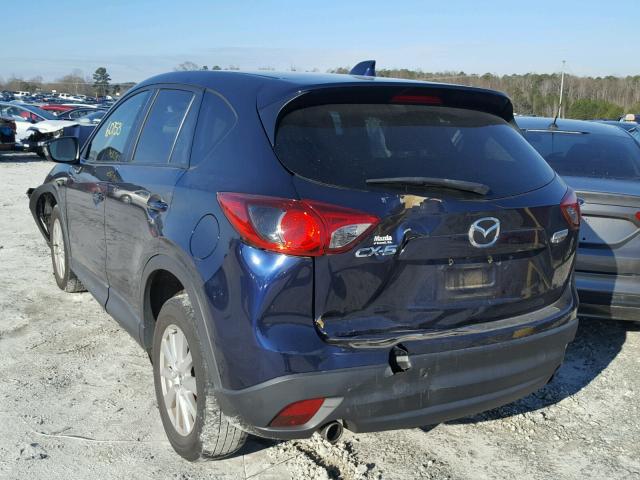 JM3KE2CY7E0309700 - 2014 MAZDA CX-5 TOURI BLUE photo 3