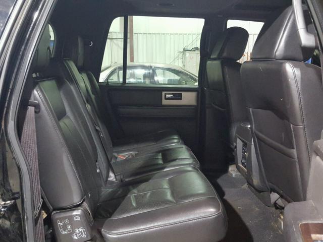 1FMFK20528LA38444 - 2008 FORD EXPEDITION BLACK photo 6