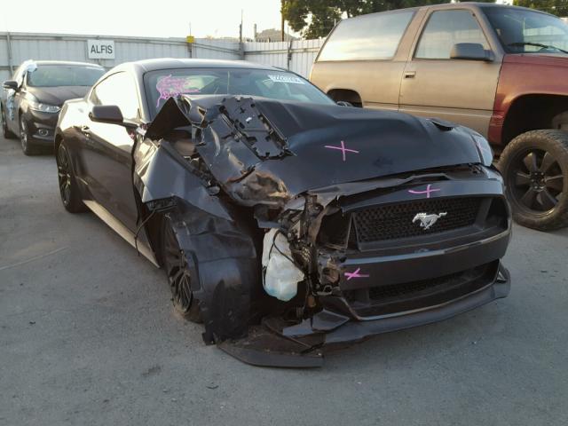1FA6P8CF6F5319182 - 2015 FORD MUSTANG GT BLACK photo 1