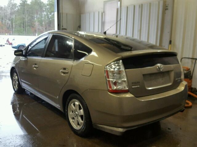 JTDKB20U287742176 - 2008 TOYOTA PRIUS TAN photo 3