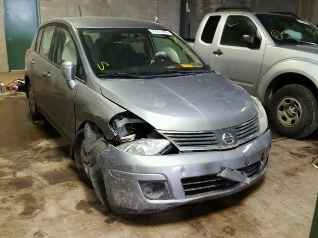 3N1BC13E17L410142 - 2007 NISSAN VERSA S GRAY photo 1