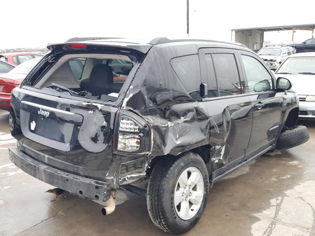 1C4NJCBA5FD284883 - 2015 JEEP COMPASS SP BLACK photo 4