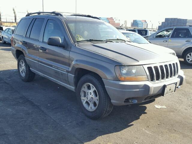 1J4G248S1YC209306 - 2000 JEEP GRAND CHER GRAY photo 1