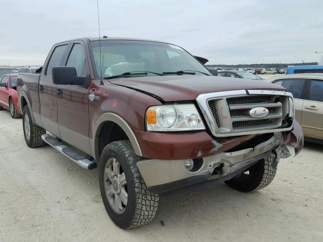 1FTPW14V46KC79569 - 2006 FORD F150 SUPER MAROON photo 1