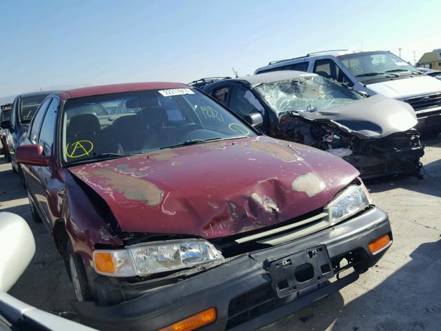 JHMCD5638RC007109 - 1994 HONDA ACCORD LX RED photo 1