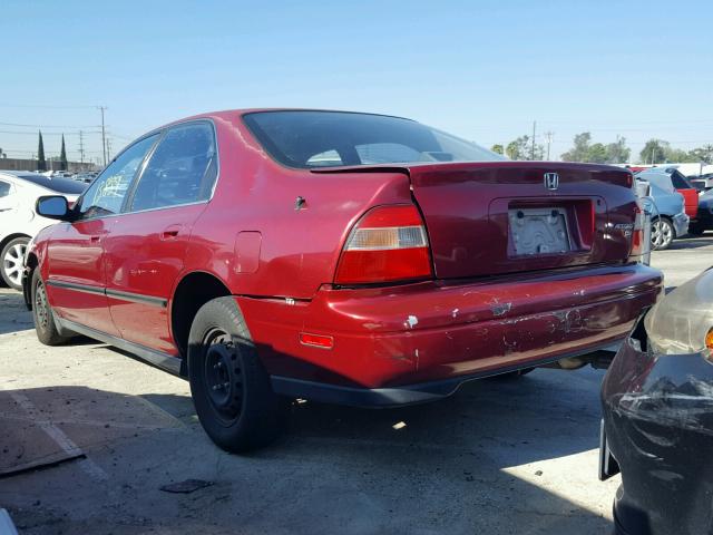 JHMCD5638RC007109 - 1994 HONDA ACCORD LX RED photo 3