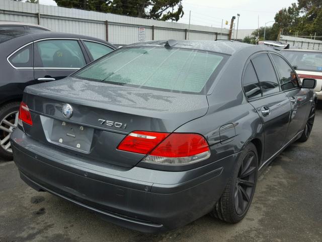 WBAHL83536DT02980 - 2006 BMW 750 I CHARCOAL photo 4