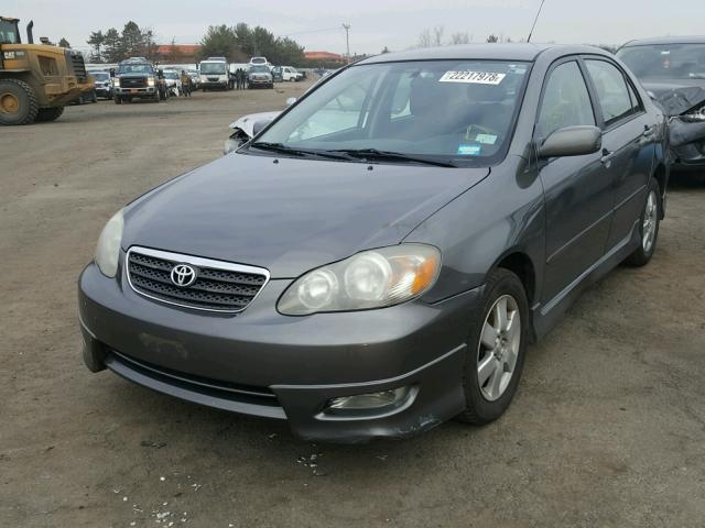 2T1BR32E06C640281 - 2006 TOYOTA COROLLA CE GRAY photo 2