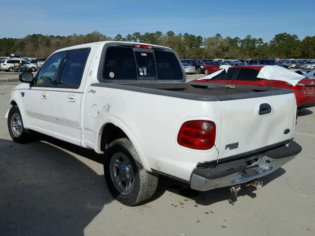 1FTRW07682KA56209 - 2002 FORD F150 SUPER WHITE photo 3