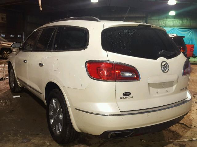 5GAKVCKD0FJ123880 - 2015 BUICK ENCLAVE WHITE photo 3